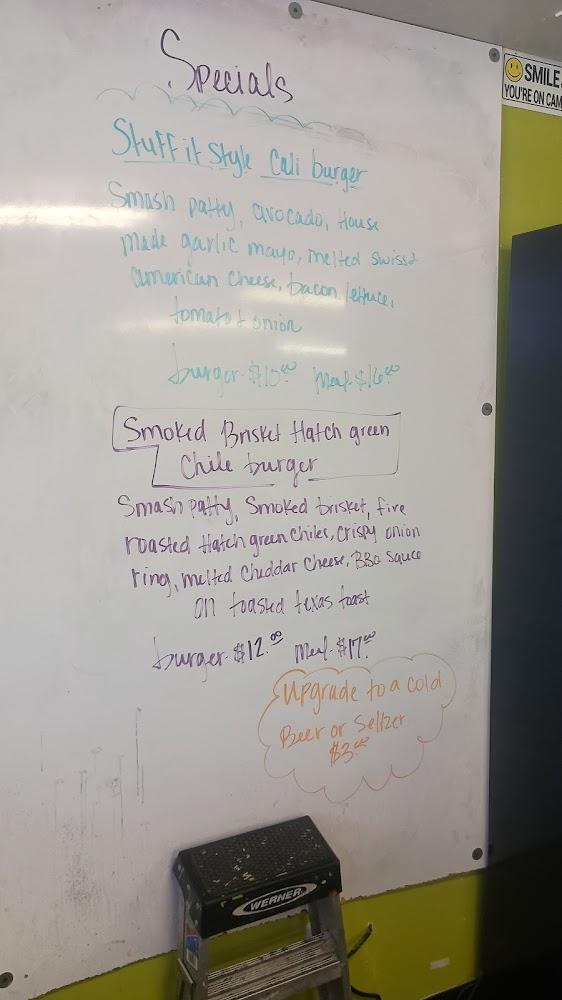 STUFF-IT BURGERS - Menu Scan 4