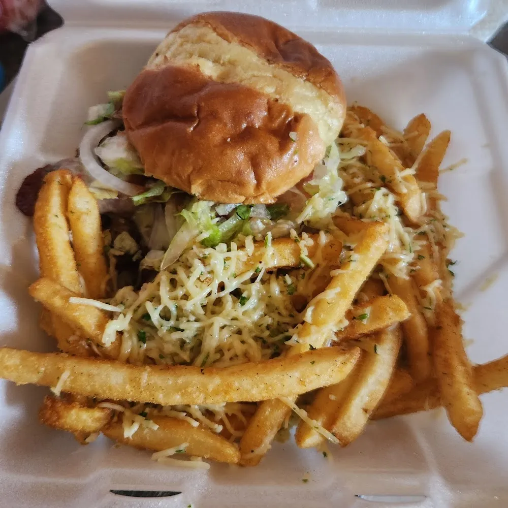 Spicy BBQ Bacon Cheeseburger